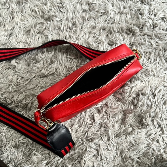 Clare V Midi Sac Red - Picture 2 of 12